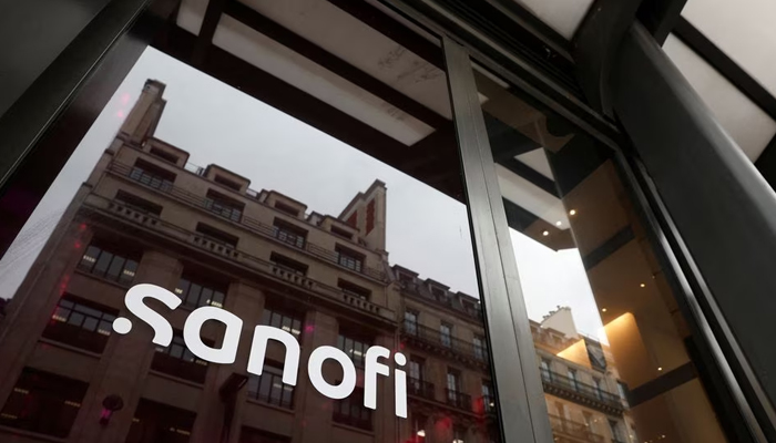 Sanofi logo at the companys headquarters during the annual results news conference in Paris, France. — Reuters/File