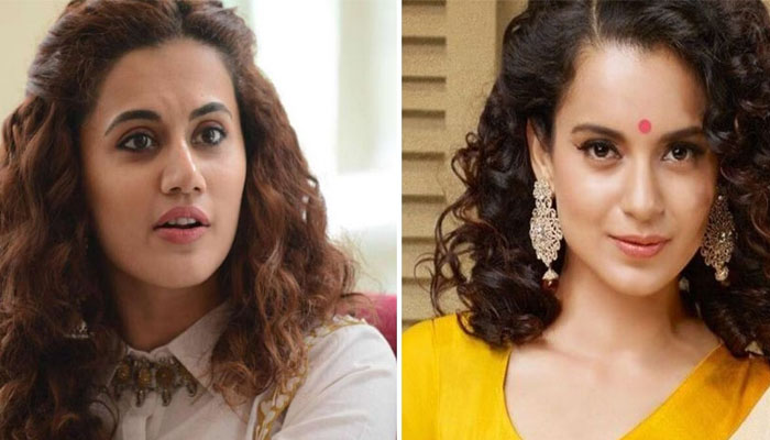 Taapsee Pannu addresses the heat between her and Kangana Ranaut