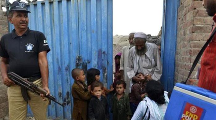 Year's first polio case detected in KP