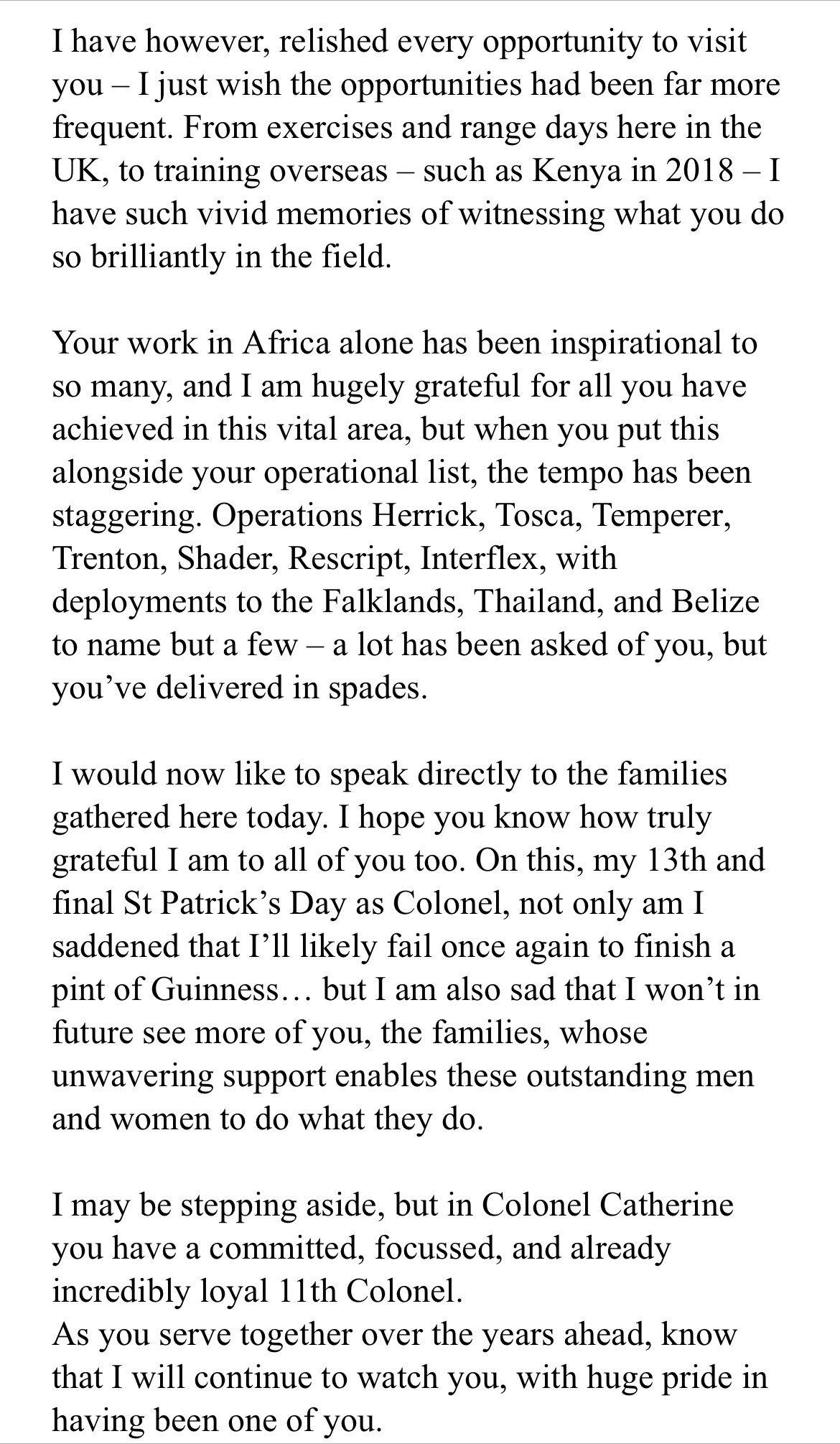 Prince William showers praises on his wife