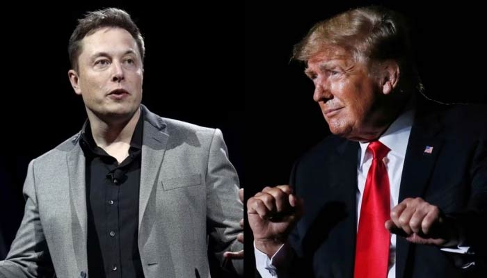 Elon Musk (left) and Donald Trump. — Reuters/File