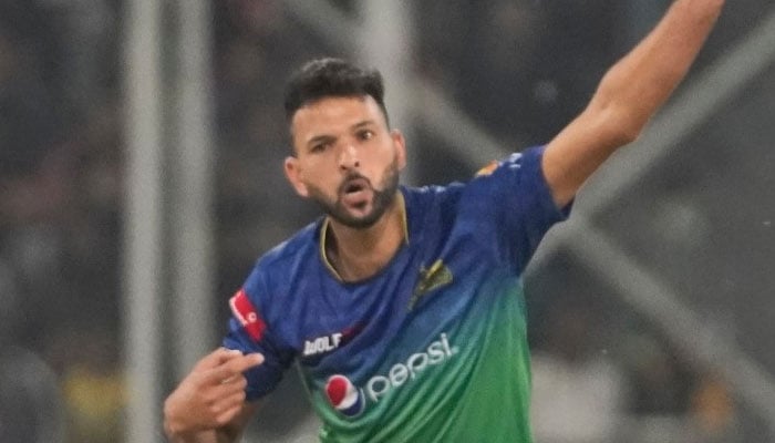 Fast bowler Ihsanullah of Multan Sultans. Twitter