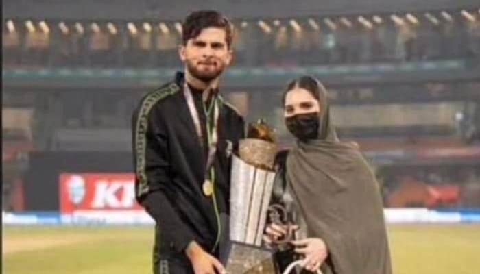 Shaheen Afridi, foto trofi PSL istri Ansha menggemparkan internet
