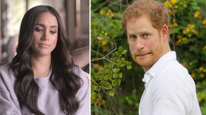 Prince Harry behaving like Meghan Markles ‘third child