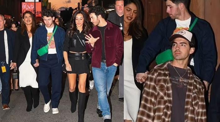 The Jonas Brothers spotted enjoying with wives before last New York show