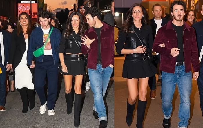 The Jonas Brothers spotted enjoying with wives before last New York show