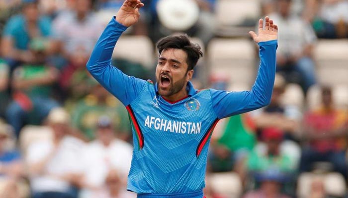 An undated image of Afghsnaitan spinner Rashid Khan. — Reuters/File