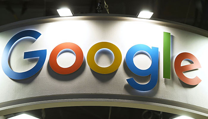 (FILES) In this file photo taken on January 31, 2023, the logo of the Google internet giant is seen on the opening day of the Integrated Systems Europe (ISE) audiovisual and systems integration exhibition in Barcelona. Google on March 21, 2023, invited people in the United States and Britain to test its AI chatbot, known as Bard, as it scrambles to catch up with Microsoft-backed ChatGPT. —AFP