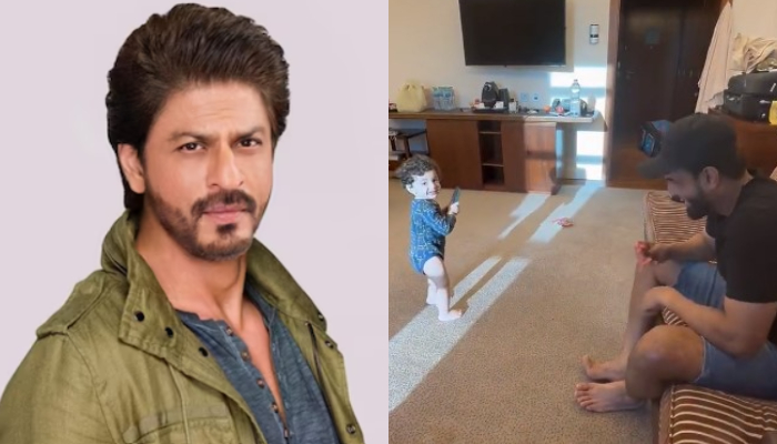 Shah Rukh Khan reacts to the adorable video through twitter