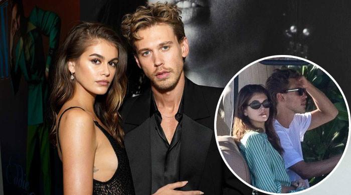 Austin Butler y su novia Kaia Gerber toman un avión a México