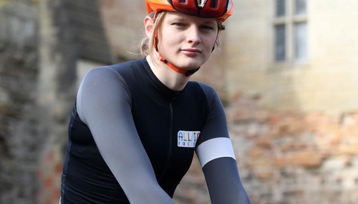 Transgender cyclist Emily Bridges. thetimes.co.uk