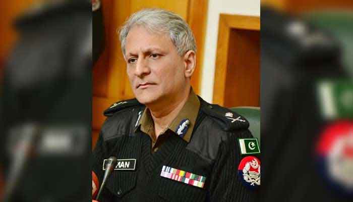 Punjab Inspector-General of Police Dr Usman Anwar. — Punjab Police/Website