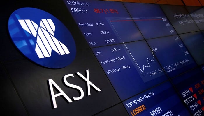 A board displaying stock prices is seen at the Australian Securities Exchange (ASX) in Sydney, Australia, on February 9, 2018. —Reuters/File