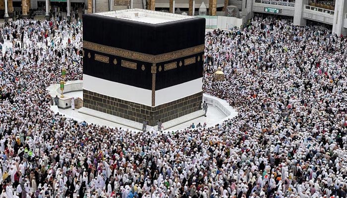 Muslim pilgrims circle the Kaaba as they pray at the Grand Mosque, during the annual haj pilgrimage in the holy city of Makkah, Saudi Arabia July 12, 2022. —Reuters