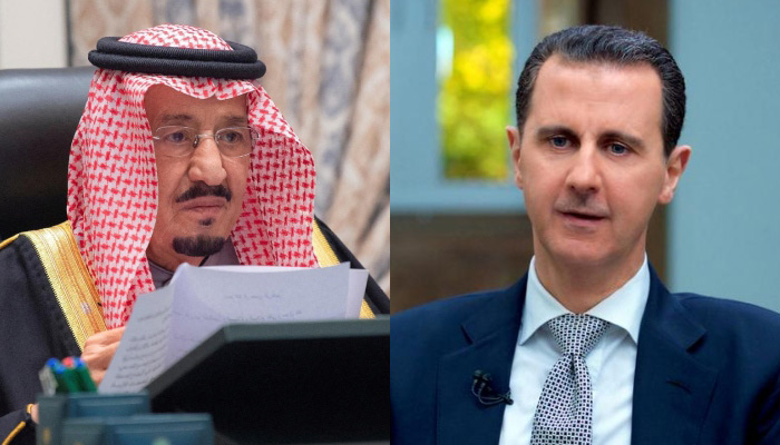 Saudi King Salman bin Abdulaziz (left) and Syria President Bashar al-Assad. — Reuters/File