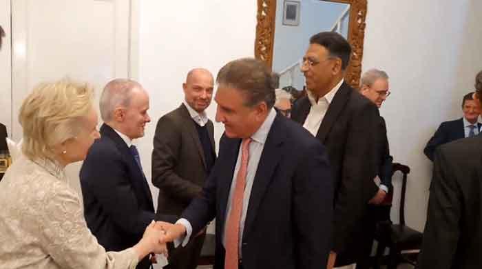 PTI leaders hold another meeting with foreign diplomats