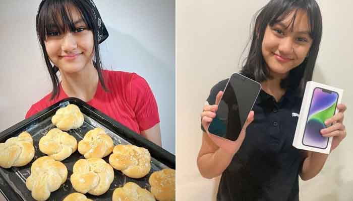 Gadis 12 tahun membeli iPhone 14 setelah menjual roti buatan sendiri