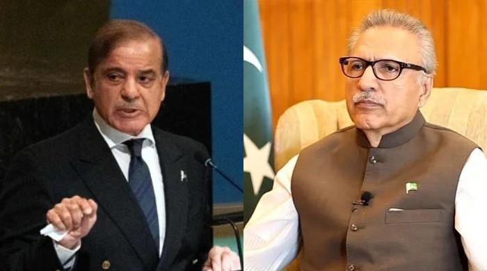 'PTI press release': PM Shehbaz chastises president for supporting 'one-sided, anti-govt' views