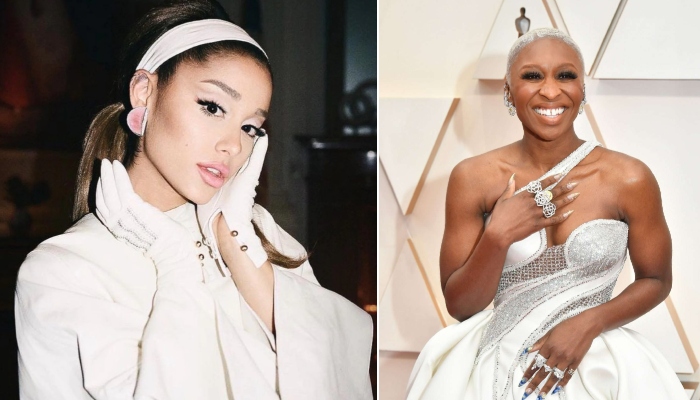 Ariana Grande gives fans behind-the-scenes look at ‘Wicked’ with Cynthia Erivo