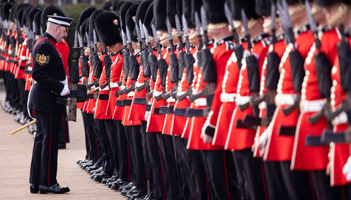 King Charles Birthday Parade: final inspection of troops carried out