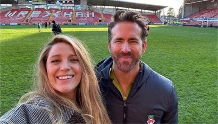 Blake Lively hilariously trolls fan at Wrexham game, video goes viral