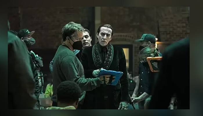 Nicolas Cage remained in character as Dracula on Reinfield set, says movie director