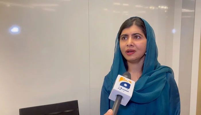 Pakistans youngest Nobel Peace Prize laureate, Malala Yousafzai. Geo News/File