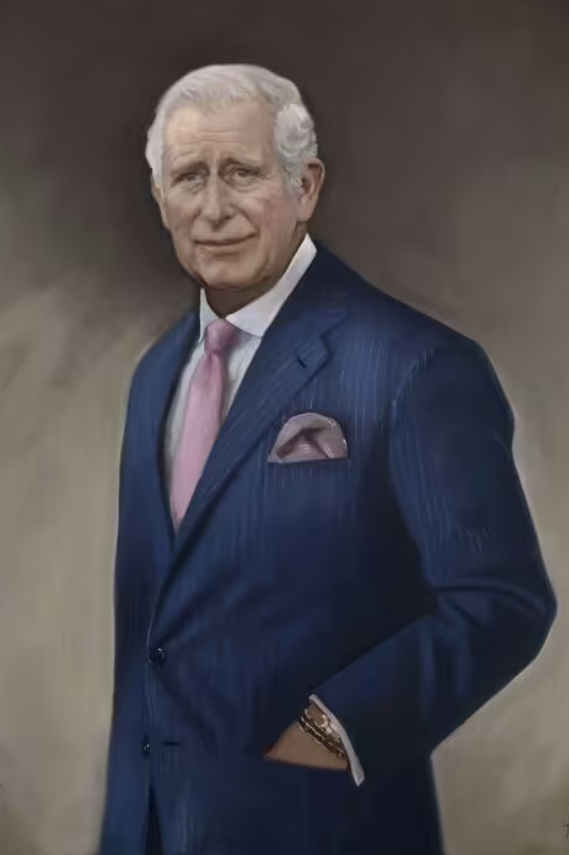 First portrait of King Charles released