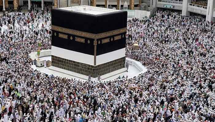 Muslim pilgrims circle the Kaaba as they pray at the Grand Mosque, during the annual haj pilgrimage in the holy city of Makkah, Saudi Arabia July 12, 2022. — Reuters