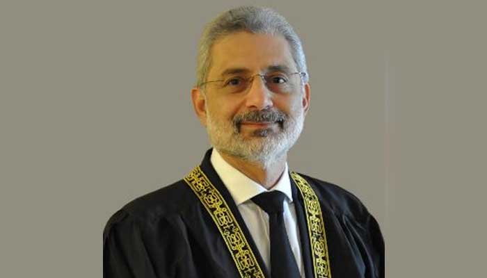 Supreme Court judge Justice Qazi Faez Isa. — Website/Supreme Court of Pakistan