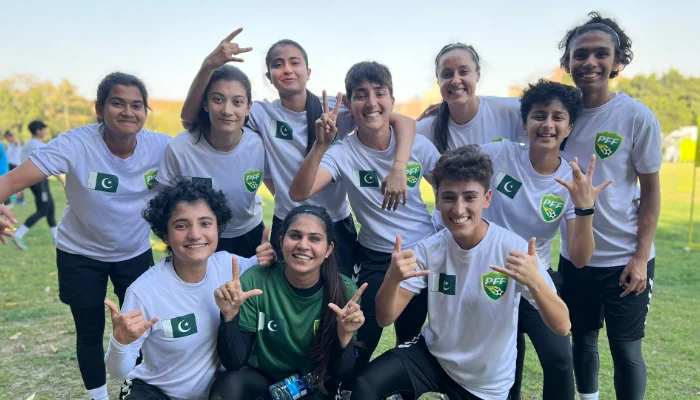 Pakistan team during a training session — PFF/File