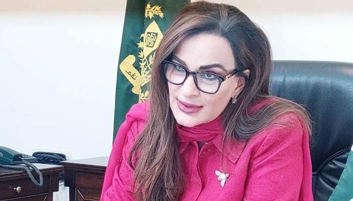 Federal Minister for Climate Change Senator Sherry Rehman. — Twitter/@ClimateChangePK