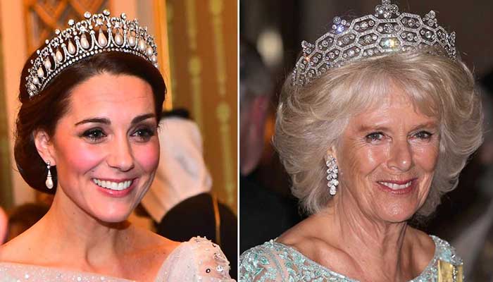 Queen Camilla may strip Kate Middleton of her favourite tiaras?