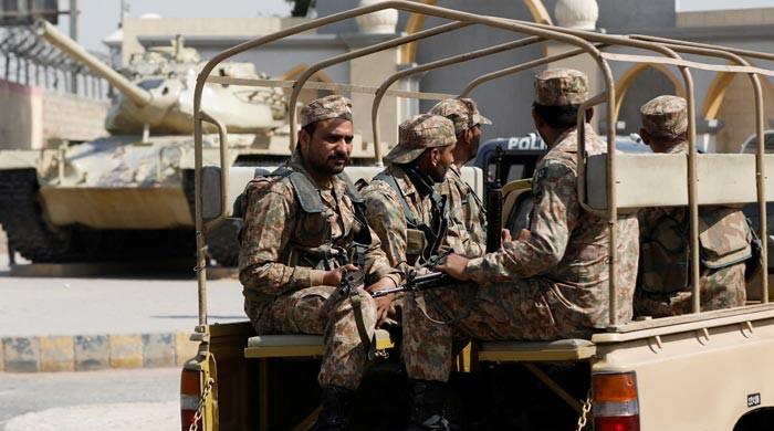 Cross-border firing from Iran martyrs four soldiers