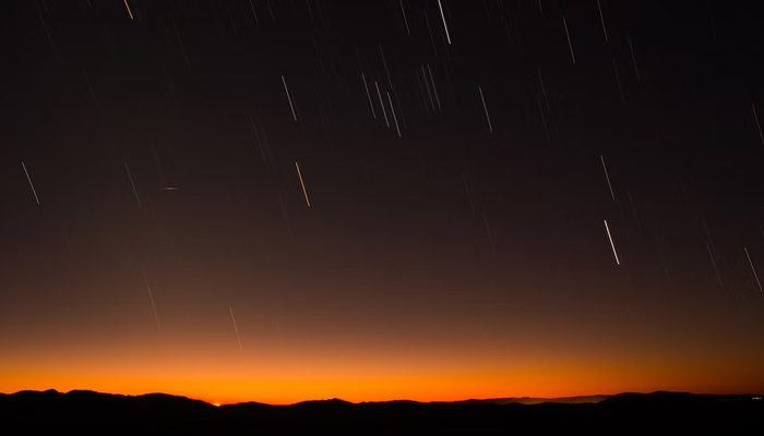 A representational image showing meteor showers. — Unsplash/File