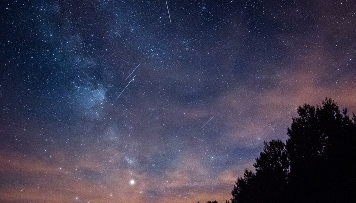 A representational image showing meteor showers. — Unsplash/File