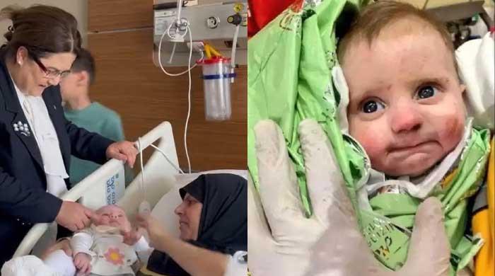 Türkiye’nin “mucize bebeği” depremin ardından annesine kavuştu