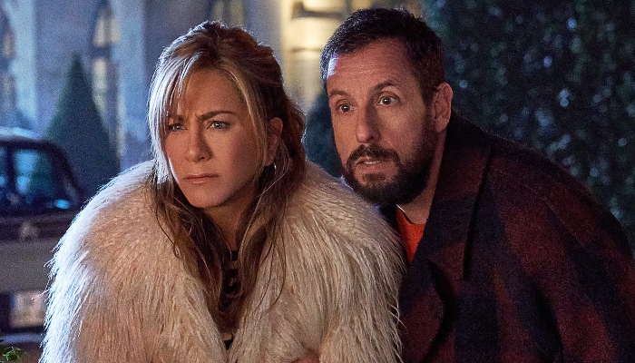 Jennifer Aniston shares fun behind-the-scenes video from ‘Murder Mystery 2’ sets