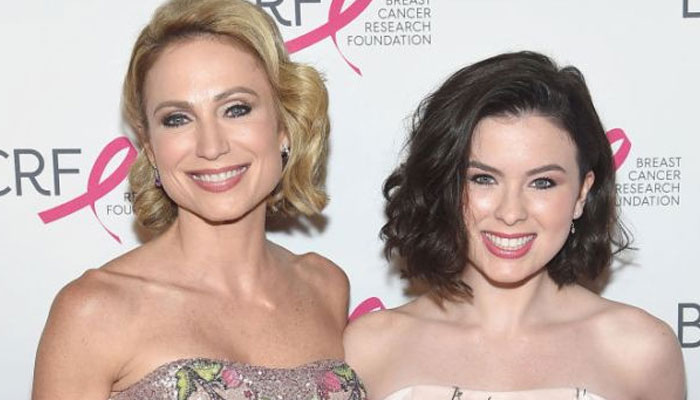 Amy Robach roots for daughters concert sans T.J. Holmes