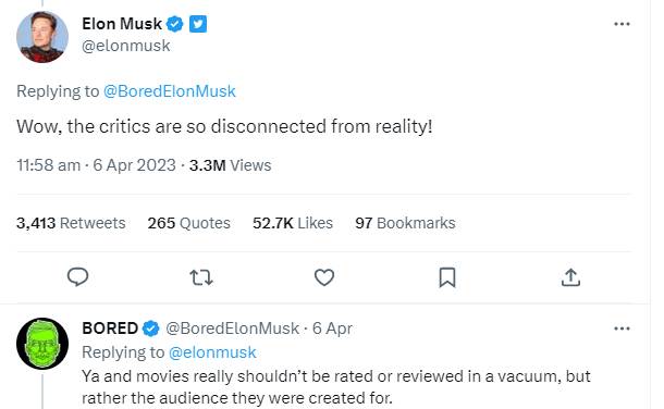Elon Musk slams movie critics over The Super Mario Bros reviews