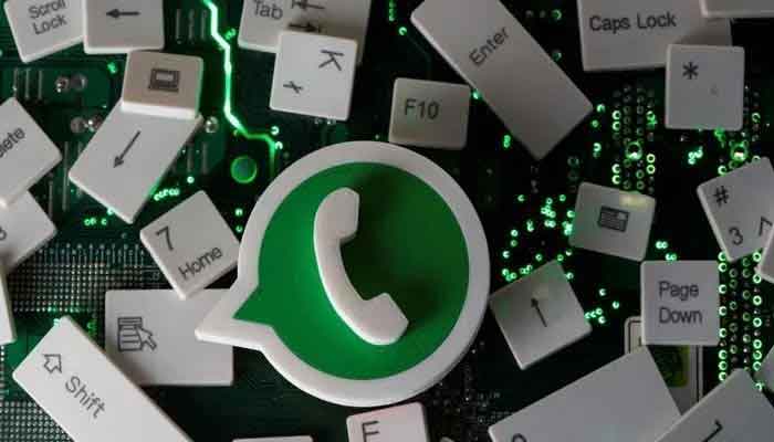 A 3D-printed WhatsApp logo and keyboard buttons are placed on a computer motherboard in this illustration taken January 21, 2021. — Reuters