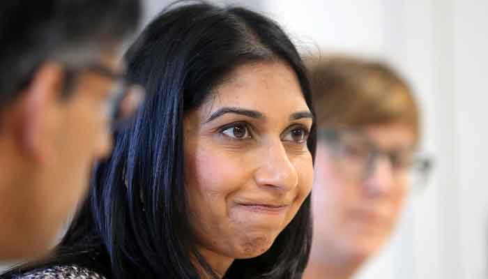 British Secretary of State for the Home Department Suella Braverman. — Reuters