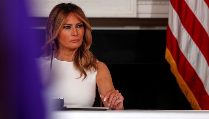 Former First Lady Melania Trump hosts a round table discussion on Sickle Cell Disease inside the State Dining Room at the White House in Washington, US. — Reuters/File