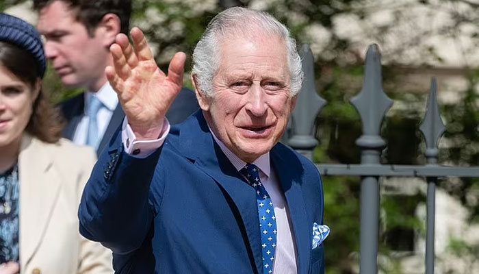 King Charles appears to be tensed during first Easter church outing without Queen Elizabeth