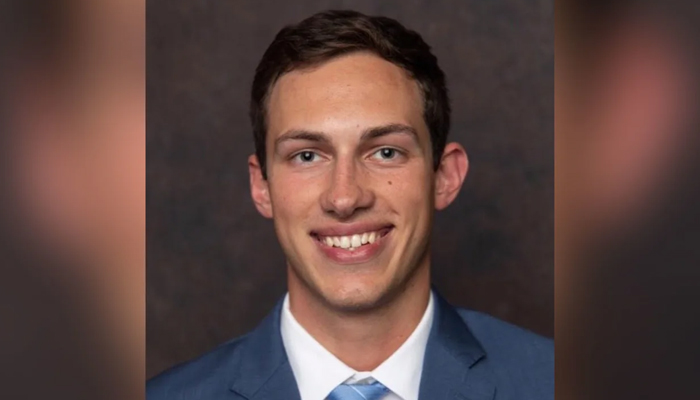 The suspect in the Louisville bank shooting can be seen in this picture. —LinkedIn/Connor Sturgeon