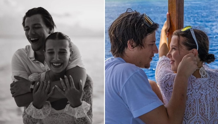Millie Bobby Brown confirms engagement to boyfriend Jake Bongiovi