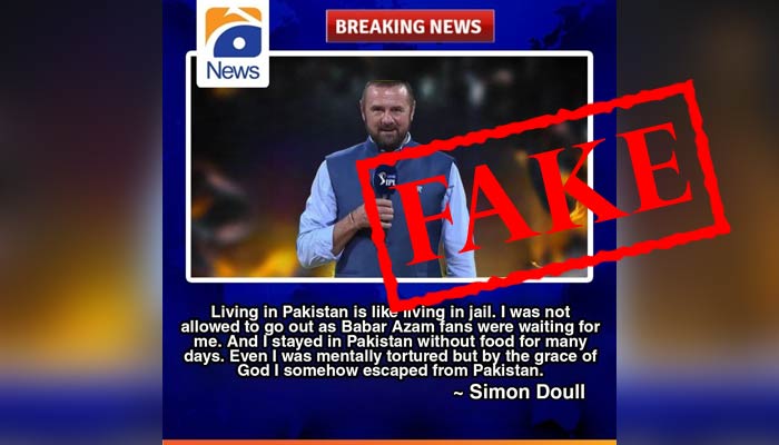 Did Simon Doull say his stay in Pakistan was ‘hell’?