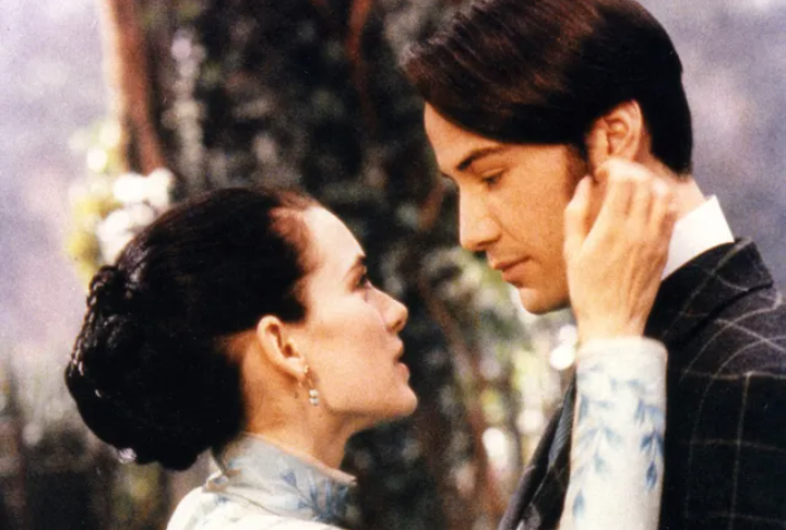 Keanu Reeves says he and Winona Ryder are married under the eyes of God