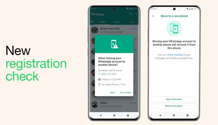 The picture shows WhatsApp on a mobile phone. — WaBetaInfo