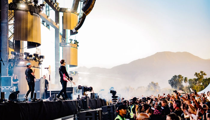 Blink-182 reunite to deliver an electrifying Coachella performance